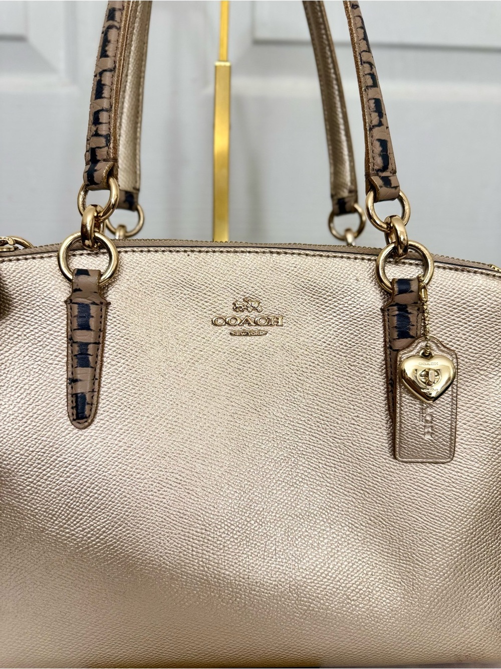 NWOT - Coach Mini Christie Carryall - Picture 2 of 16